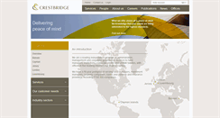 Desktop Screenshot of crestbridge.com